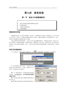 组态王软件详细教程  第七讲 报表系统
