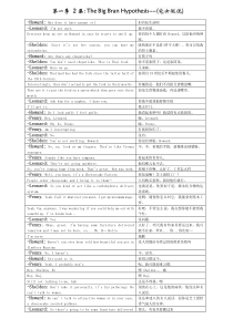 生活大爆炸_第一季_剧本台词_中英文对照1-2