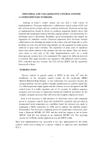 关于PLC的中英文献翻译工业控制系统