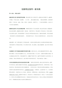 创新职业指导-新实践