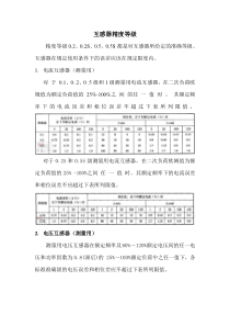 电流互感器型号