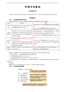财务成本管理(价值评估基础)