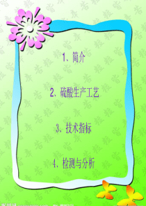工业硫酸生产工艺及其检测方法