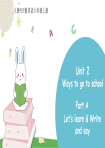 pep人教版六年级英语上册Unit2PartA第一课时优质课件