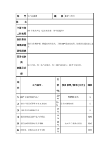 波峰焊工程师岗位职责