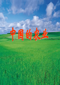 中国农业_高考地理复习