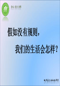 生活离不开规则