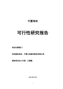 新塑料检查井可行性报告最新.doc定稿