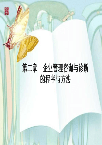 企业组织管理咨询与诊断ppt(第二讲)
