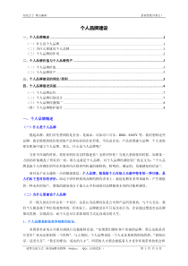 个人品牌建设(个人精心编制)2012.06.18版@teliss