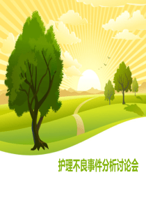 护理不良事件分析讨论会