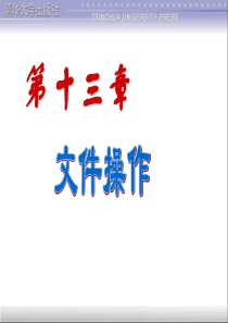 《c语言文件操作》PPT课件
