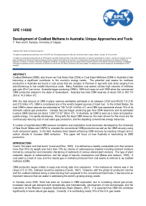 SPE-114992-MS-P 澳大利亚煤层气工艺发展