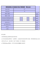 新版资产负债表及损益表(内设公式)