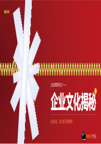企业文化模版