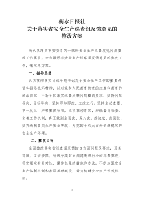 整改方案