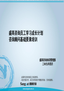 咨询顾问的素质养成