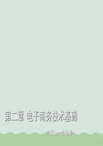 电子商务技术基础应用PPT(共45页)