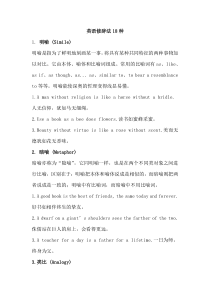 英语常用修辞法22种