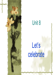 剑桥国际英语教程2册Unit 8