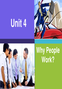 泛读教程2 Unit4 work