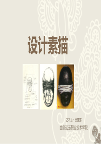 设计素描说课ppt姜露露