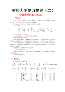 材料力学复习提纲