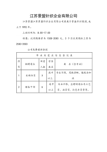 江苏景盟针织企业有限公司