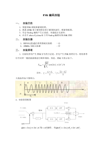 通信报告--FSK编码实验