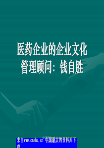 医药企业的企业文化（PPT 32页）(1)