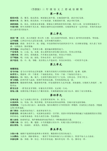 三年级上册成语解释大全