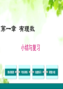 冀教版七年级上册数学第一章-小结与复习