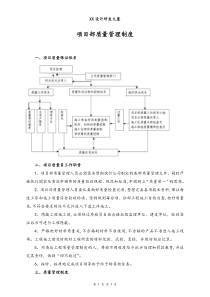 实例设计研发大厦项目质量管理制度