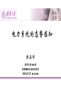 电力系统态势感知