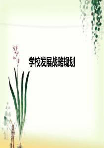学校发展战略规划