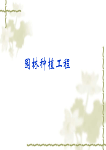 园林种植工程4