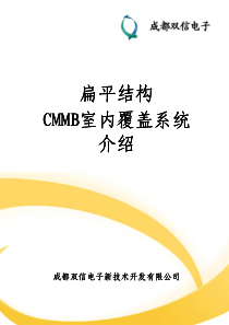 成都双信电子 CMMB室内深度覆盖的扁平模式介绍