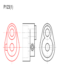 画法几何及机械制图 机械类专业适用 第六版 习题册答案