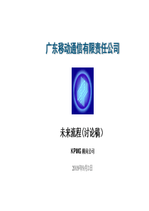毕博咨询—广东移动未来流程咨询报告(1)