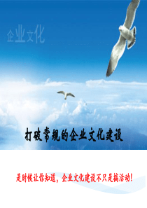 是时候让你知道企业文化建设不只是搞活动（PPT33页)