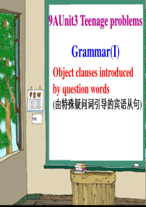 牛津译林版英语九年级上册Unit-3-Teenage-problems-Grammar(共26张PP