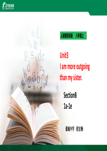 Unit3-Im-more-outgoing-than-my-sister-SectionB-1a-