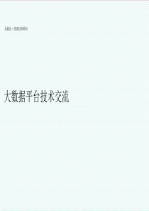 大数据-大数据技术交流37-精品