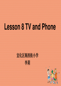 Lesson8TVandPhone