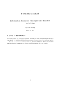 信息安全原理与实践第二版课后思考题解析(英文版)