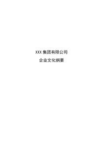 某鞋业集团有限公司文化纲要