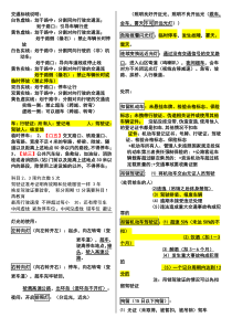 驾照考试c1科目一归纳总结全知识点