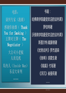 商务谈判第三讲商务谈判的礼仪与沟通