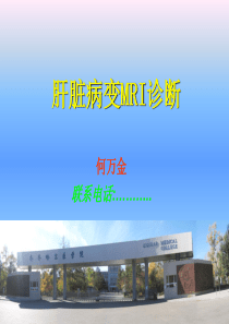 肝脏病变MRI诊断详解