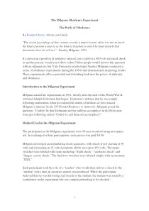 The-Milgram-Obedience(Milgram服从实验)